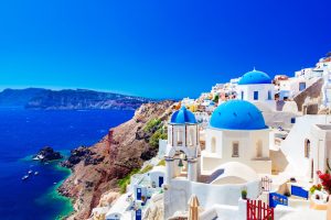 Santorini island, Greece.