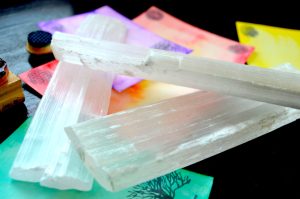 Selenite crystal