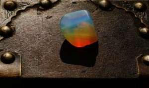 Moonstone crystal