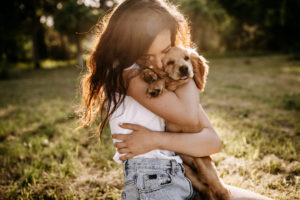 tight hug